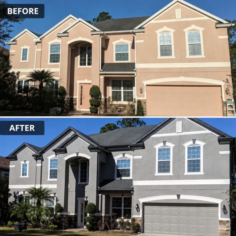Scott McDonald Painting Home Exterior Before After under 2MB 768x768