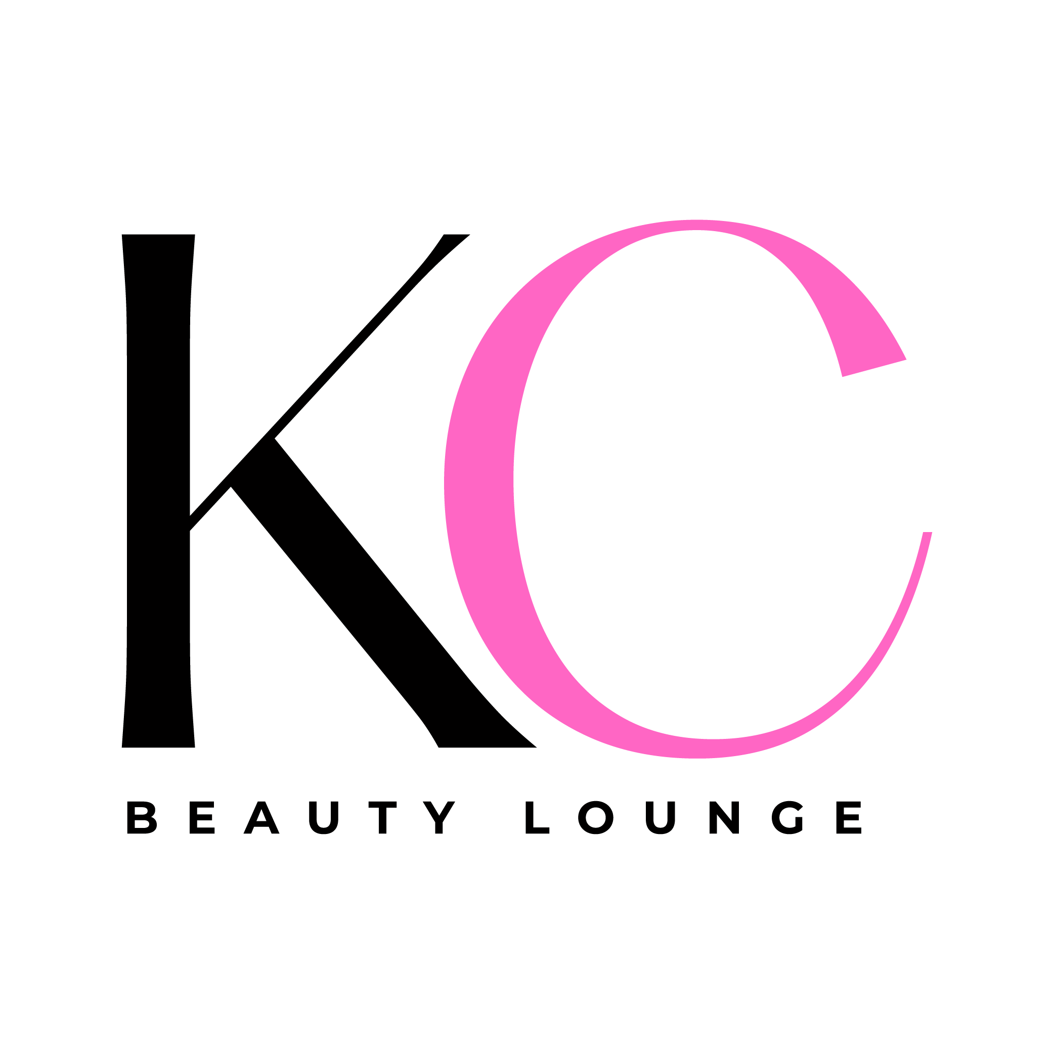 2 transparent KC Beauty Lounge